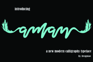Aman Font: Elevate Your Brand Identity