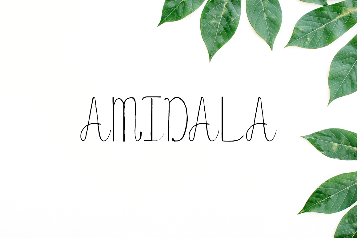 Amidala: A Vibrant Handwritten Font for Makers