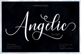 Angelic: A Modern Script Font for Branding
