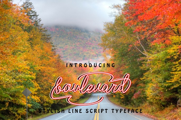 Boulevard: A Script Font for Elegant Branding