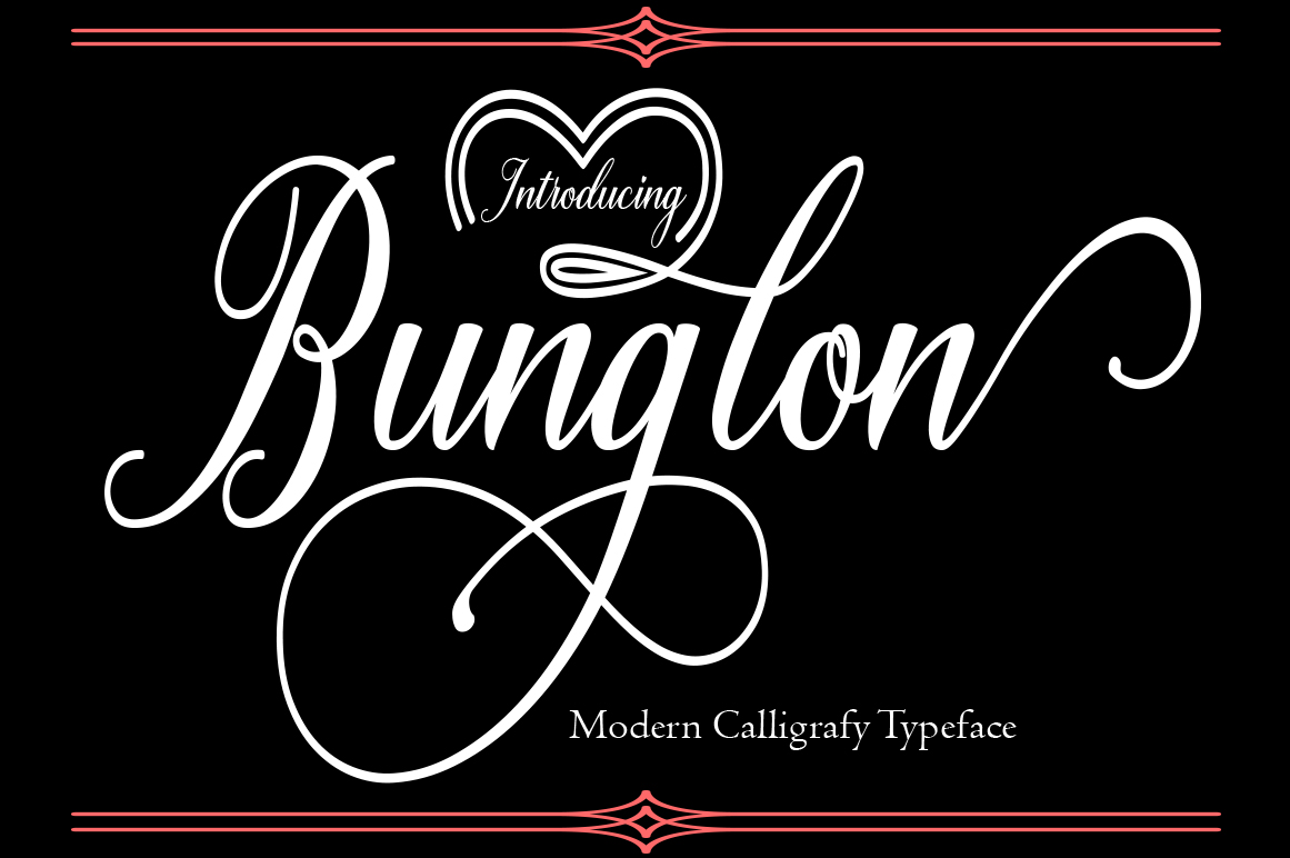 Bunglon: A Modern Script Font for Bold Branding