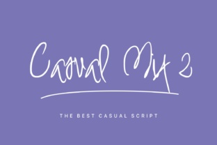 Casual Mix 2: A Handmade Font for Modern Brands