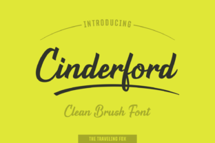Cinderford: A Bold Script Font for Web Headers