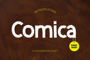 Comica Font: A Handmade Typeface for Digital Brands