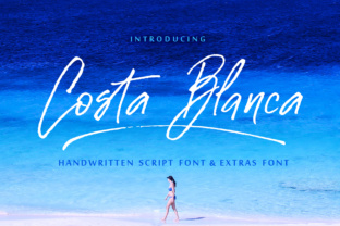 Costa Blanca: A Handwritten Font for Editorial Design