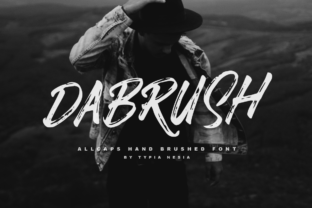 Dabrush Font: Rustic Style for Crafters