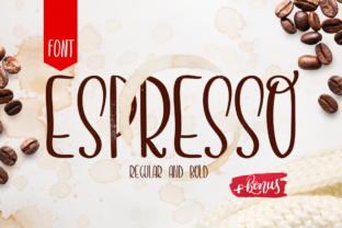Espresso Font: A Handwritten Typeface for Warm Branding