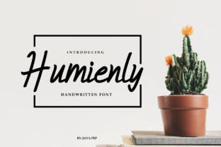 Humienly: A Handwritten Font for Editorial Design