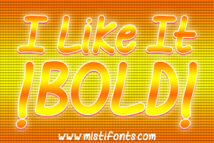 I Like It Bold: A Comic Font for Makers