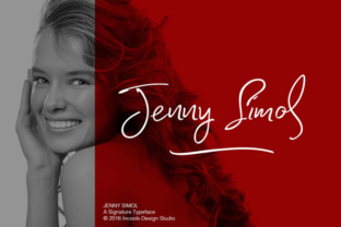 Jenny Simol: A Handwritten Font for Small Business Branding