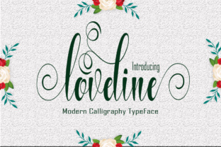 Loveline Font: Modern Calligraphy for Makers