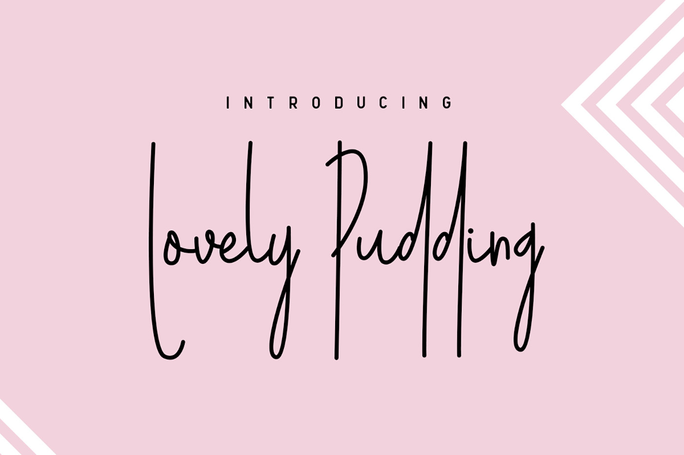 Lovely Pudding Typeface Review