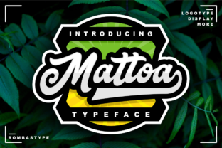 Mattoa: The Bold Script Font for Branding