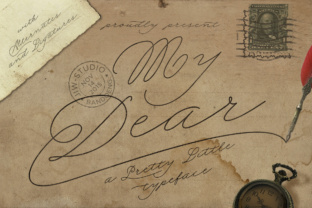 My Dear: A Vintage Calligraphy Font for Crafters