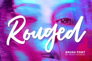Rouged: A Modern Script Font for Branding