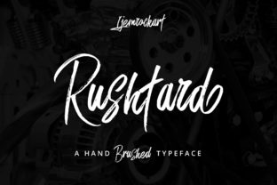 Rushtard Brush: A Modern Typeface for Web Design