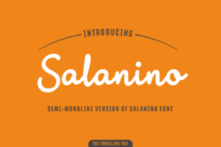 Salanino Mono: A Playful Handwritten Typeface for Web