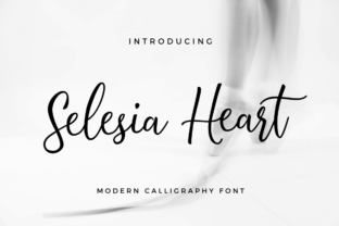 Selesia Heart: The Script Font for Scroll-Stopping Content