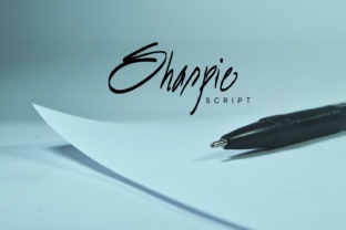 Sharpie: A Handwritten Font for Editorial Design