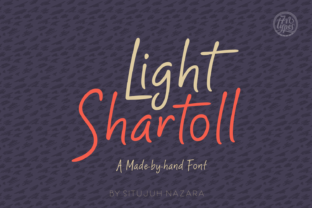 Shartoll Light: A Relaxed Script Font for Web Design