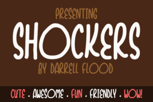 Shockers: A Playful Typeface for Modern Web Design