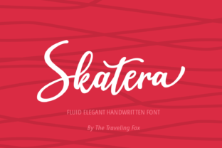 Skatera: A Warm Script Font for Modern Web Design