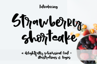 Strawberry Shortcake: A Playful Script Font for Branding
