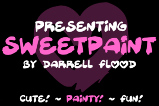 Sweetpaint Font: Bold Script for Web Headers