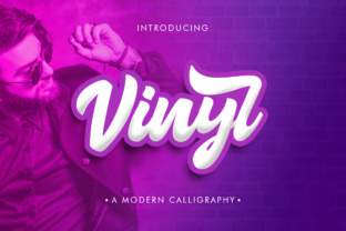 Vinyl: A Bold Script Font for Modern Web Design