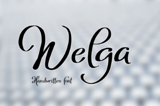 Welga: A Handwritten Font for Polished Branding